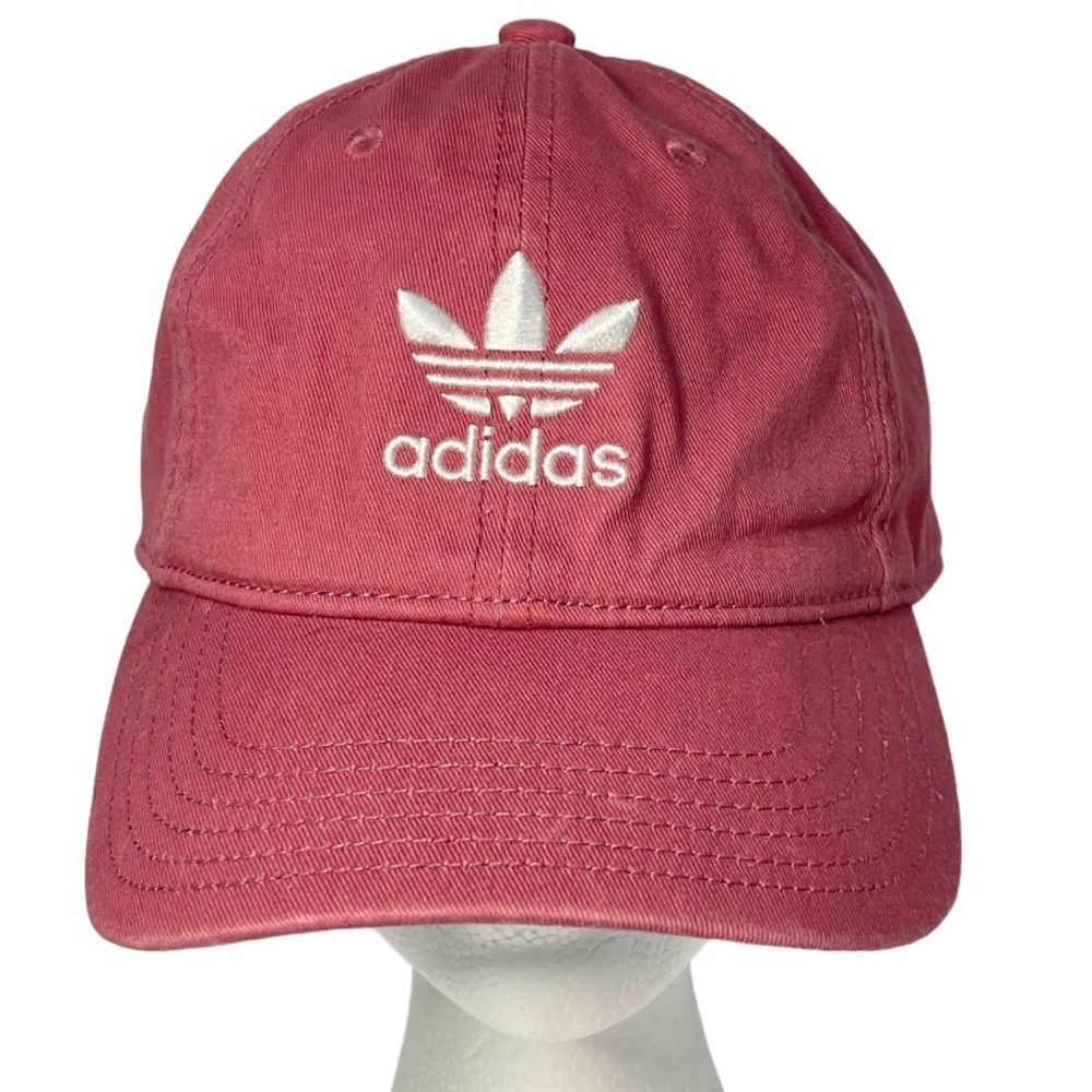 Adidas Trefoil Embroidered Logo Hat Golf Tennis Pickle Ball 100% Cotton Sporty
